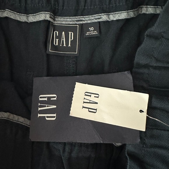 GAP Women's Straight Leg Pants - Navy Blue - Picture 8 of 9